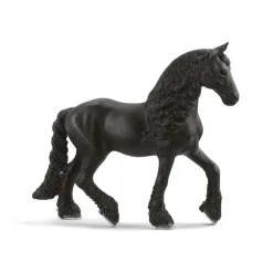Figurine Jument Frison plastique 12,6x3,4x11 cm à partir de 5 ans