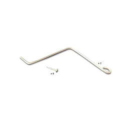 Fixation en inox pour plancher de ruche 15,5x4,5