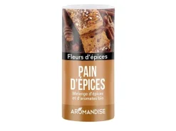 Fleurs d'épices boite métal Pain d'épices