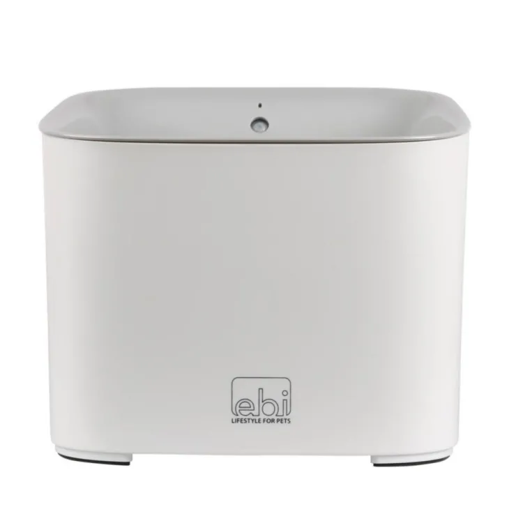 Fontaine à eau pour chat coloris blanc en plastique Manoa - 3 L