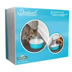 Fontaine Drinkwell Papillon coloris bleu - 1,5 L