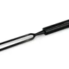 Fourchette courte pour plancha coloris noir en titane Forge Adour - 29,5 x 2,8 x 1,5 cm