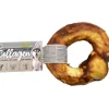 Friandise à mâcher pour chien en vrac donut de collagène au saumon Bubimex – Ø 10 cm – Prix à la pièce