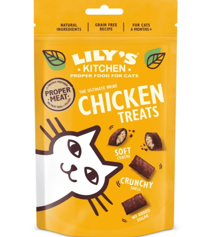 Friandises pour chat au poulet Lily’s Kitchen - 60 g