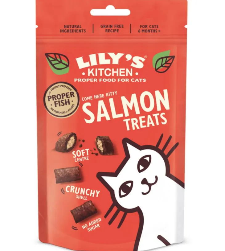 Friandises pour chat au saumon Lily’s Kitchen - 60 g