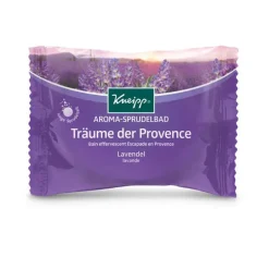 Galet effervescent pour le bain à la lavande en format de 80 g