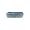 Gamelle pour chat en grès coloris gris avec rayures Reactive Glaze Scruffs - 13 x 13 x 3 cm