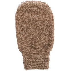 Gant en jute et coton marron