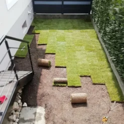 Gazon naturel résistant à la sécheresse en rouleaux Les Gazons de la Hardt - prix au m² pour une surface achetée totale de 151 à 300 m²