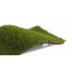 Gazon synthétique soft recyclable épaisseur 25 mm coloris vert - le rouleau de 3 m x 1 m.