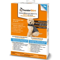 Gilet relaxant pour chien coloris gris ThunderShirt - Taille L