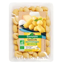 Gnocchis aux fromages sans gluten Bonneterre bio 300 g
