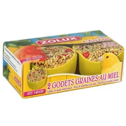 Godets pour canaris au miel Zolux - x 2