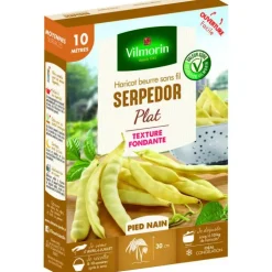 Graines de haricot nain serpedor Vilmorin - graines à semer