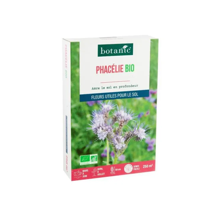 Graines de Phacélie bio botanic® - graines à semer (250 m²)