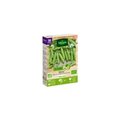 Graines de Pois nain vert ride Karina bio Vilmorin - graines à semer