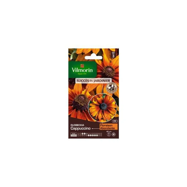 Graines de Rudbeckia Cappuccino Vilmorin graines d’exception - graines à semer
