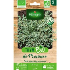 Graines de thym de provence bio Vilmorin - graines à semer