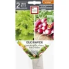 Graines présemées Duo rapide Salade et Radis bio Ernest Turc - 2 rubans de 1 m