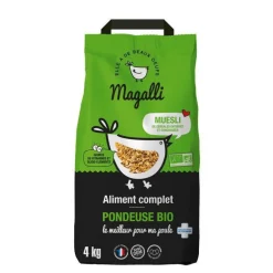 Granulés bio pour poule pondeuse Distrigalli Magalli - 4 kg