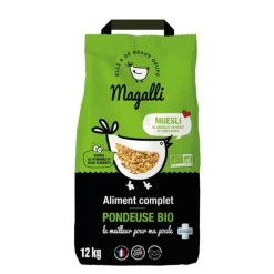 Granulés bio pour poule pondeuse Distrigalli Magalli - 12 kg