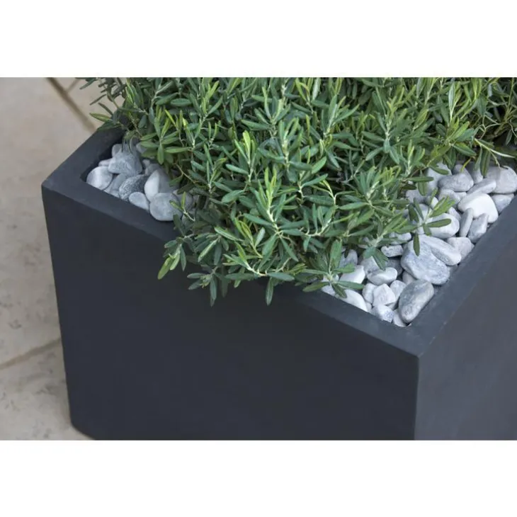 Graviers décoratifs de marbre gris glacier 7 à 15 mm en sac de 10 kg