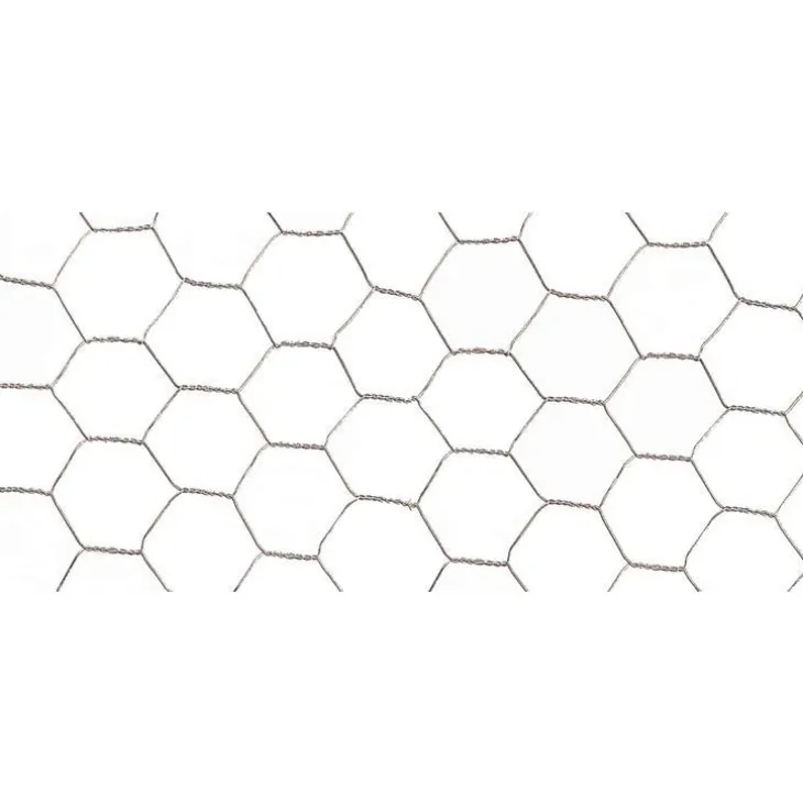 Grillage Galvanex maille hexagonale 1,9 cm Métal galvanisé Gris L5 m x H50 cm