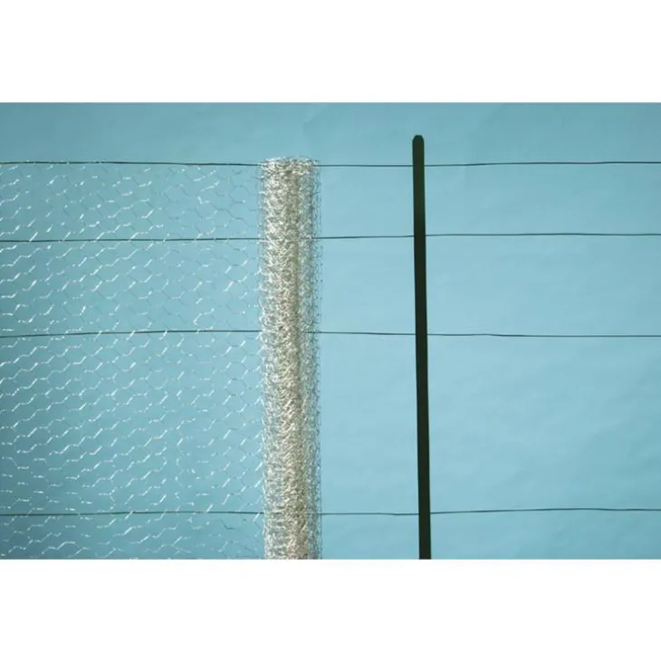 Grillage Galvanex maille hexagonale 1,9 cm Métal galvanisé Gris L5 m x H100 cm