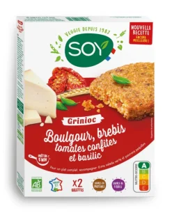 Grinioc fromage de brebis tomates confites et basilic Soy - 200 g