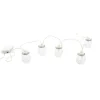Guirlande à mini ampoules avec 20 LED blanc chaud 1,90 m