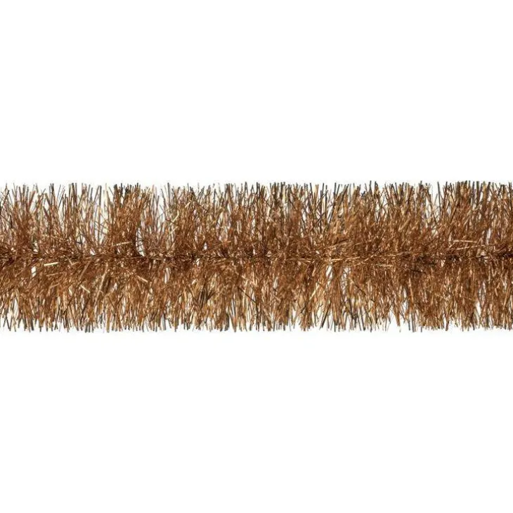 Guirlande brillante en plastique cuivre - 2 m