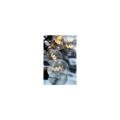Guirlande de fête led 8 ampoules filament