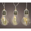 Guirlande LED coloris transparent - 180 x 10 cm