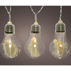 Guirlande LED coloris transparent - 180 x 10 cm