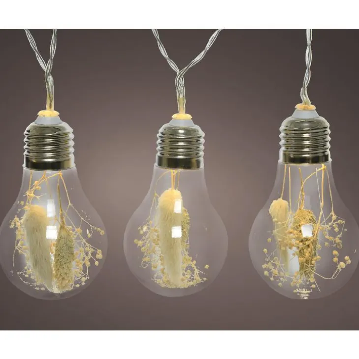 Guirlande LED coloris transparent - 180 x 10 cm