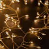 Guirlande lumineuse LED à lumière fixe blanc chaud sur secteur - 9 m
