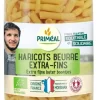 Haricots beurre extra fins bio origine France - 720 ml