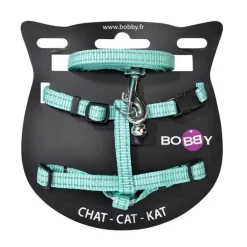 Harnais + laisse pour chat Safe lagon