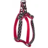 Harnais baudrier Pois pour chien coloris noir - S