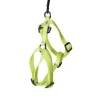 Harnais Confort vert citron pour chien - 1,6x35/50 cm