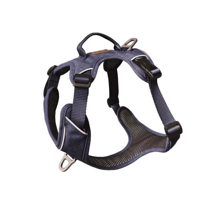 Harnais pour chien coloris bleu foncé Kyflie Momentum Urban - Taille 5