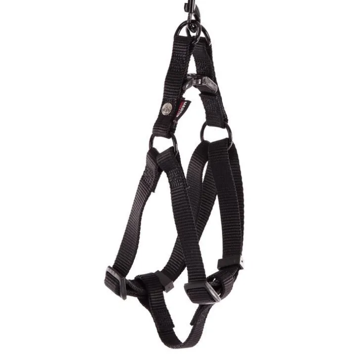 Harnais réglable, gris, L 25 à 35cm.