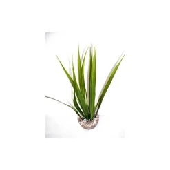 Herbe verte en plastique petit modèle 16 cm