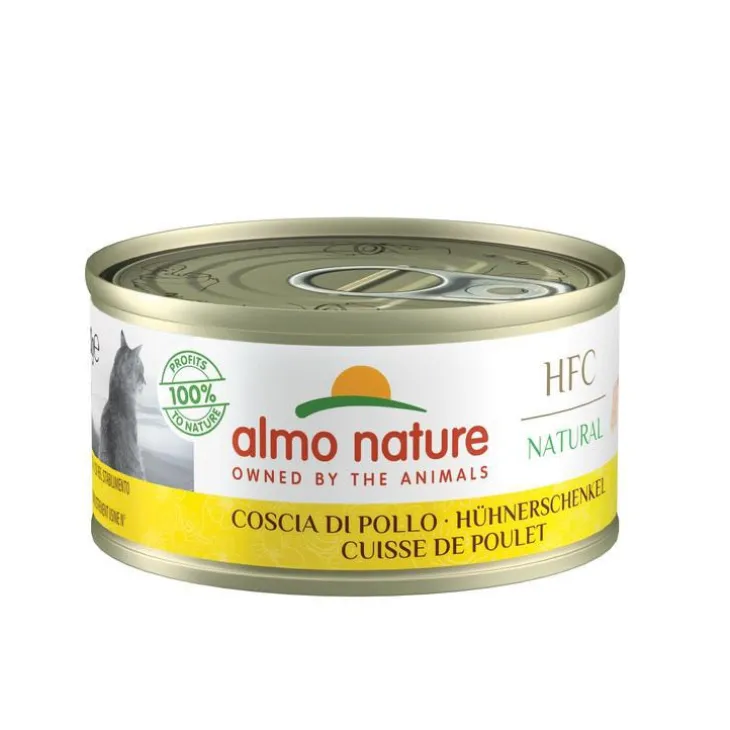 HFC Made In Italy Cuisse de poulet pour chat 70 g