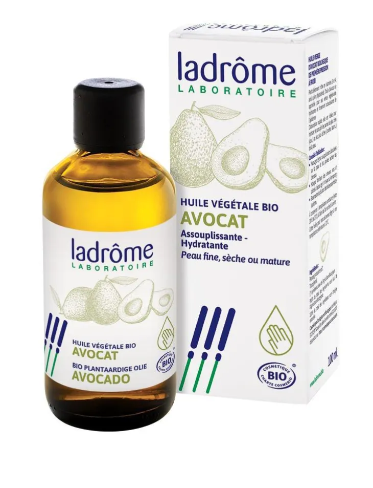 Huile de massage végétale d’avocat 100 ml
