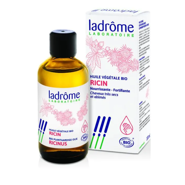 Huile de ricin. Le flacon de 100 ml