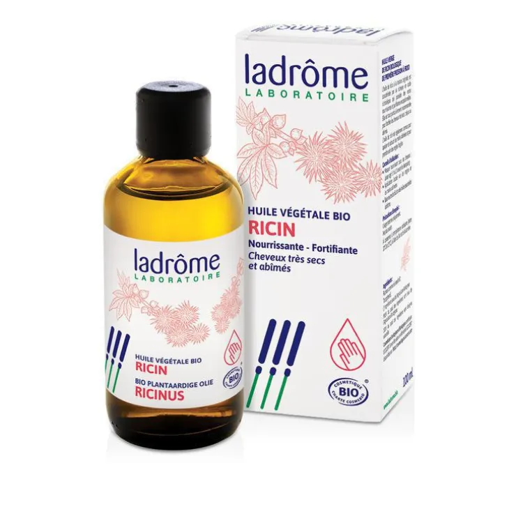 Huile de ricin. Le flacon de 100 ml