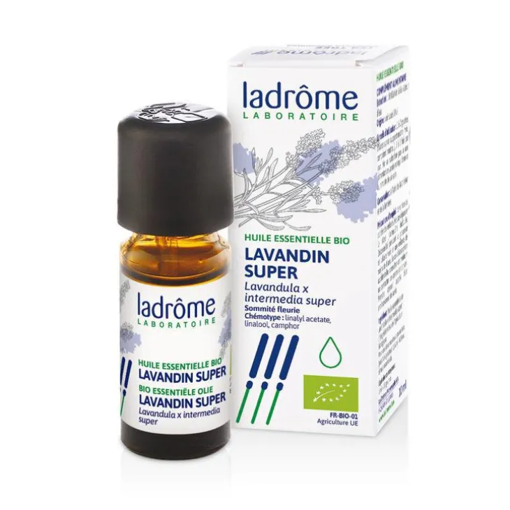 Huile essentielle bio de Lavandin super Ladrôme - 10 ml