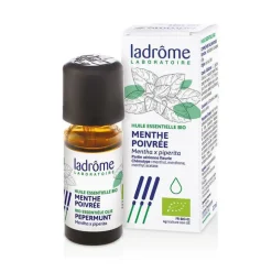Huile essentielle bio de Menthe poivrée Ladrôme - 10 ml