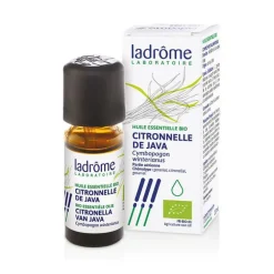 Huile essentielle bio de Citronnelle de Java Ladrôme - 10 ml